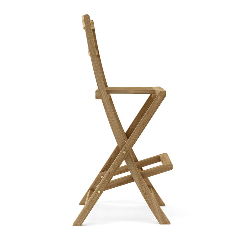 Altavista Outdoor Teak Bar Stool