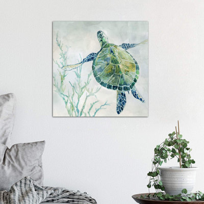 " Seaglass Turtle II " by Carol Robinson