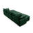 Versatile Oversized Cushioned Sofa With Multiple Ottomans For Various Uses-1433815319