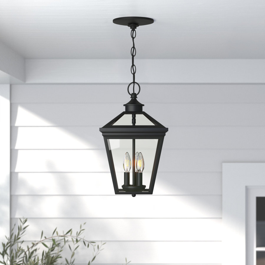 Manwe 3 -Bulb 15.75" H Outdoor Hanging Lantern