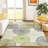 Machine Washable Indoor/Outdoor Chantille ACN2351 Abstract Rug-886740588