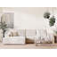 5 Seater Reclining Corner Sofa -1481513156-1481513153