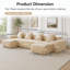 138.58 " Velvet Sofa-669260352-669260359