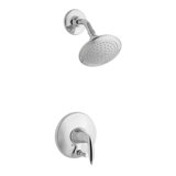 Alteo® Shower Faucet with Push-Button Diverter (Valve Not Included)