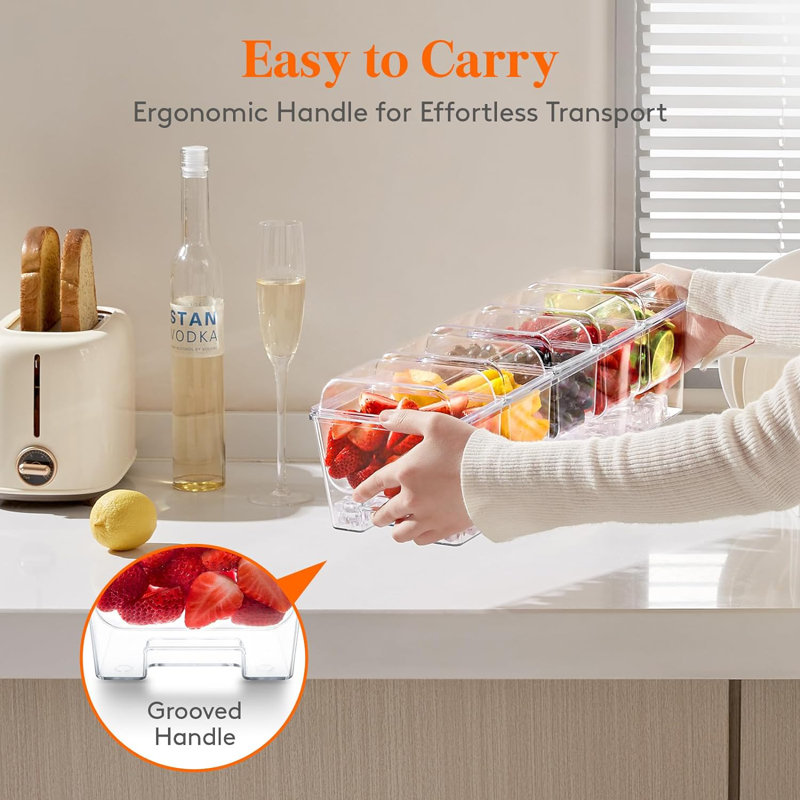 Lakaiya Plastic Ice Cube Tray