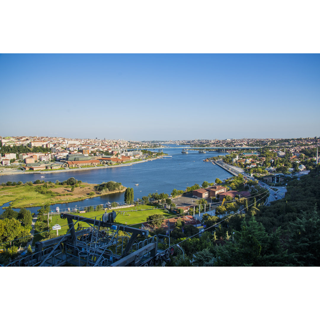 Bosporus in Istanbul, Türkei - Leinwandbild