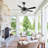 Chantalle 5-Blade Dimmable Integrated LED Ceiling Fan-1421857868