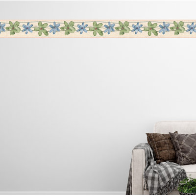 Bordure de papier peint auto-adhésif Jendri X 7 po, auto-adhésif