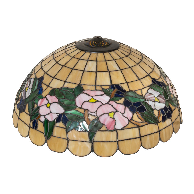 20" Wide Tiffany Pansy Shade