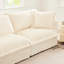 Comfy Cloud, 3 places, velours côtelé crème, siège profond avec option luxueuse pour la maison, coussin-1112924907