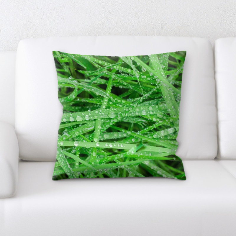 Microsuede Throw Pillow