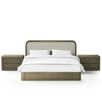 Trevail Solid Wood Piece Bedroom Set