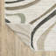 Tapis beige / multicolore tissé à la machine Chase-1448106429
