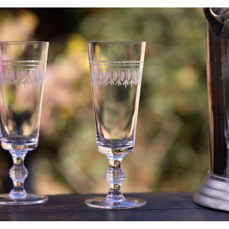 Handmade Crystal Flute
