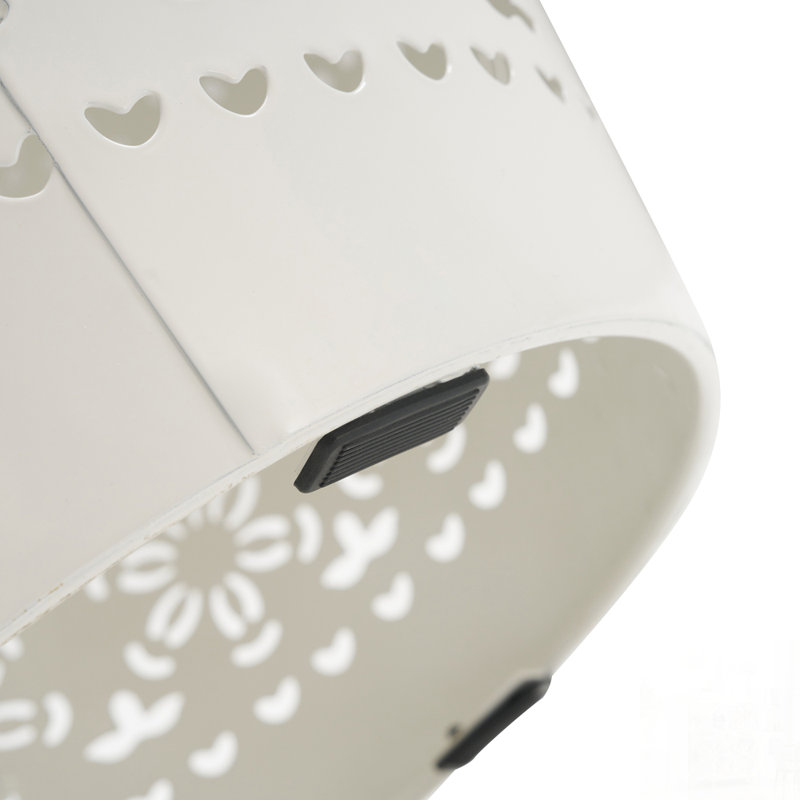 Table d'appoint Boho, Blanc