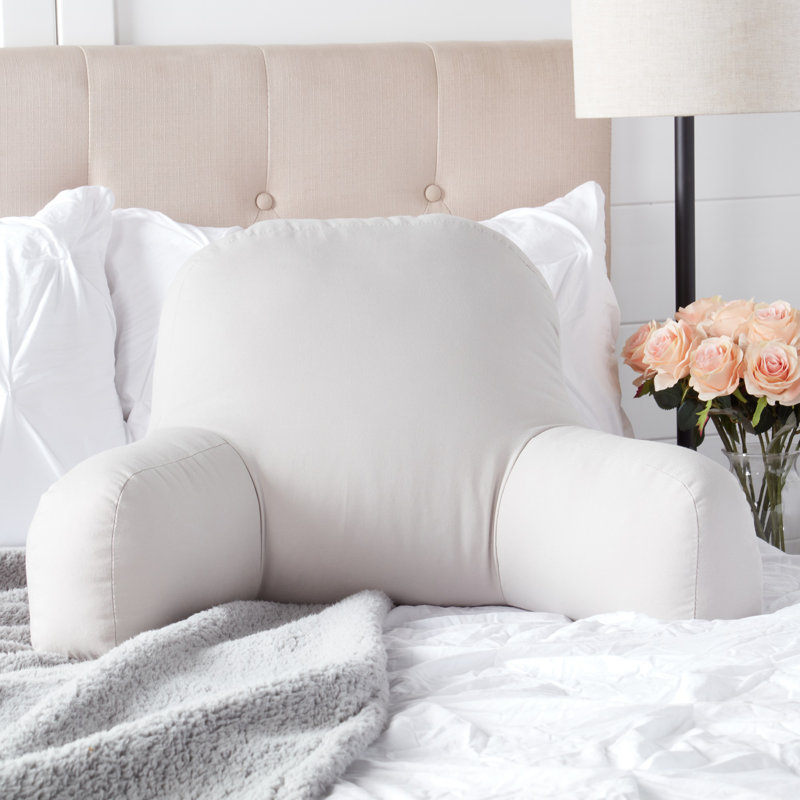 Coussin en coton Hyatt, Gris
