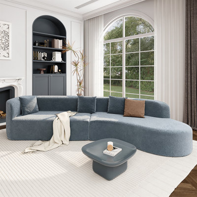 132" Modern Modular Sectional Sofa