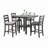 5 Piece Counter Height Dining Set-131114556-131114547-127339276