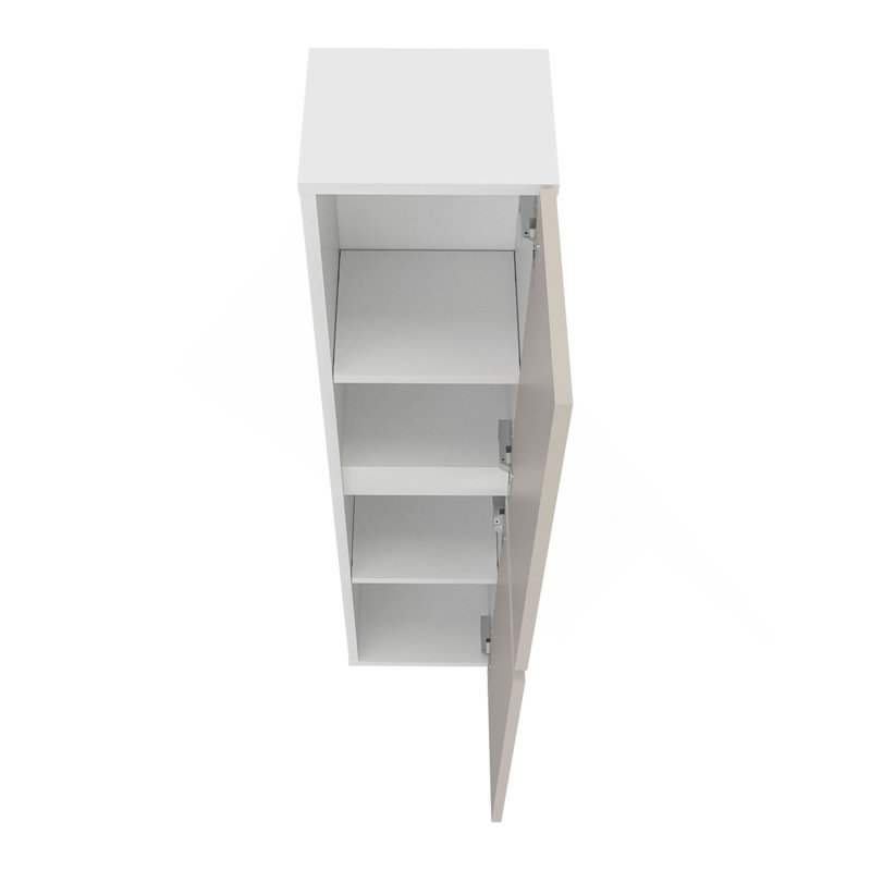 Bathroom Cabinet, 2 Doors, 4 Shelves