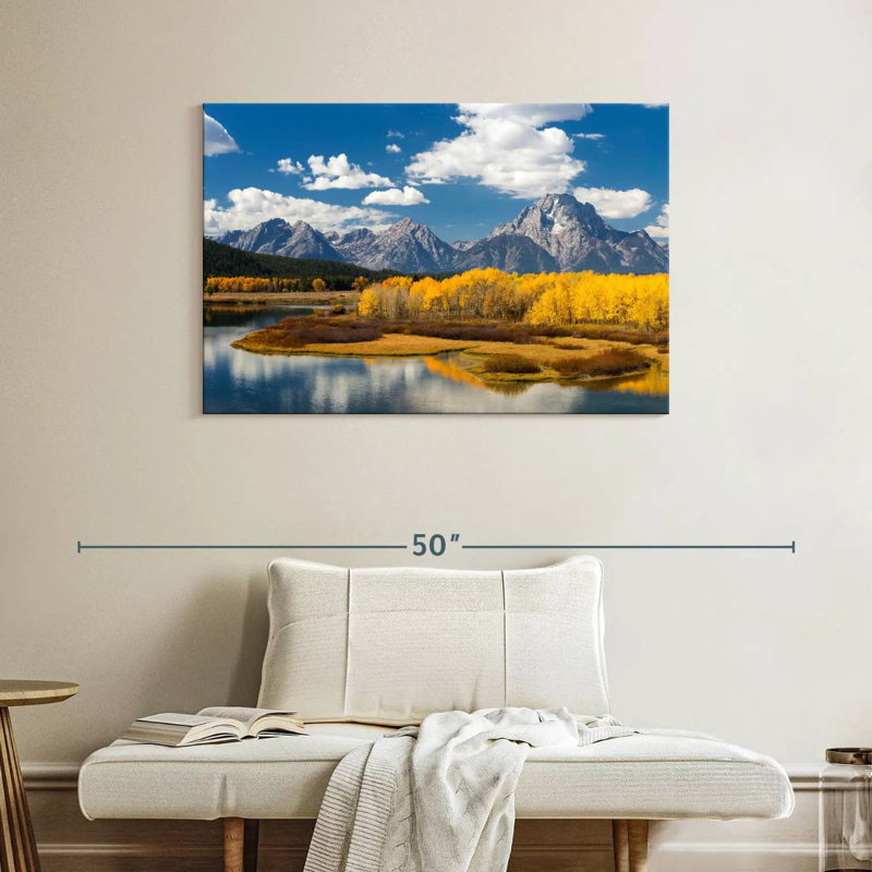 Alvord automne à Grand Teton, H 26 po x l 39 po