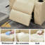 Fauteuil inclinable électrique en cuir Vegan-1331762254