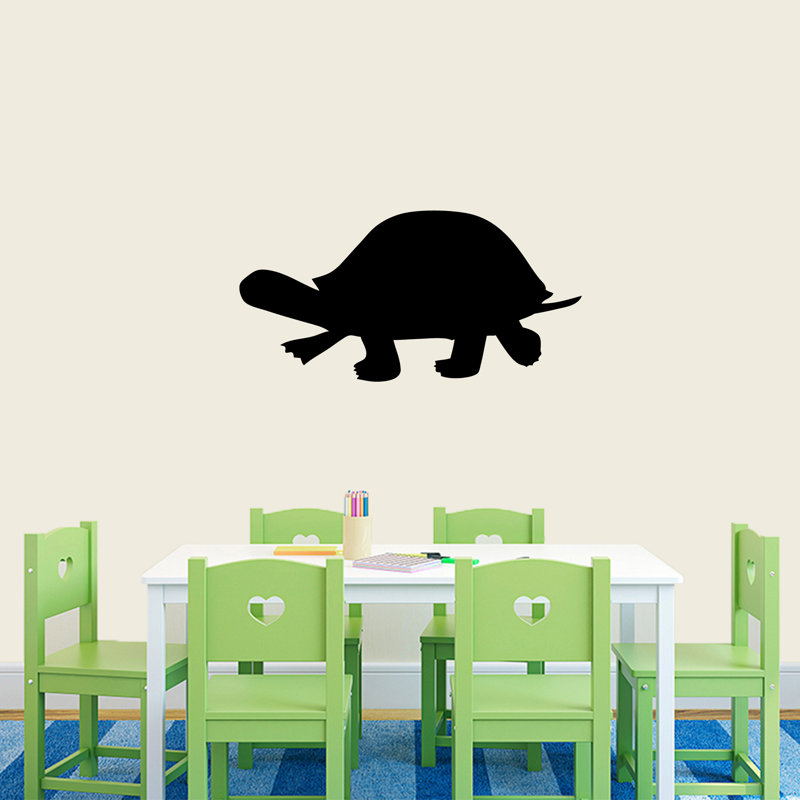 Adhésif décoratif tortue, Noir