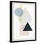 Connected Shapes 1 Piece Single Picture Frame Painting-41281854
