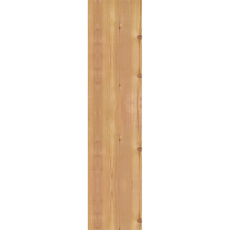 Artisan traditionnel en bois rustique, Cèdre rouge occidental l 7 1/2 po (lisse), P 26 po x H 32 po