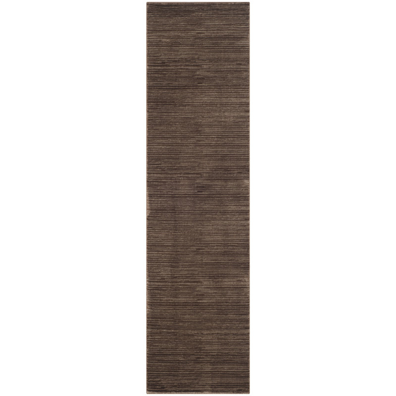 Aaishah Area Rug, Runner 2'2" x 8', Brown 
