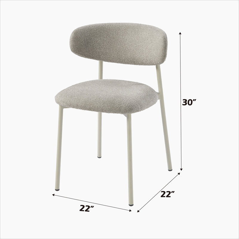 Ensemble de 2 chaises d'appoint Ingram