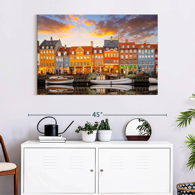 Illuminated Nyhavn Canal
