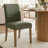Danayla 4 - Person Dining Table Sets With 41.5'' Round Table & 4 Upholstered Linen Chairs-103707431