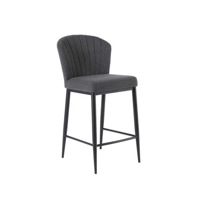 Ensemble de 2 tabourets ondulés
