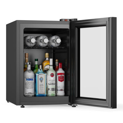 Congélateur de porte de comptoir en verre avec lumière DEL PROICER 2,1 pi cu Parfait pour la crème glacée au point de vente