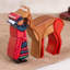 Figurine en bois cuzco berger Salalima