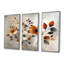 Fleurs de cerisier orange gris botanique VI - ensemble de reproductions d'art mural cerisier en fleurs-107213091-107213100