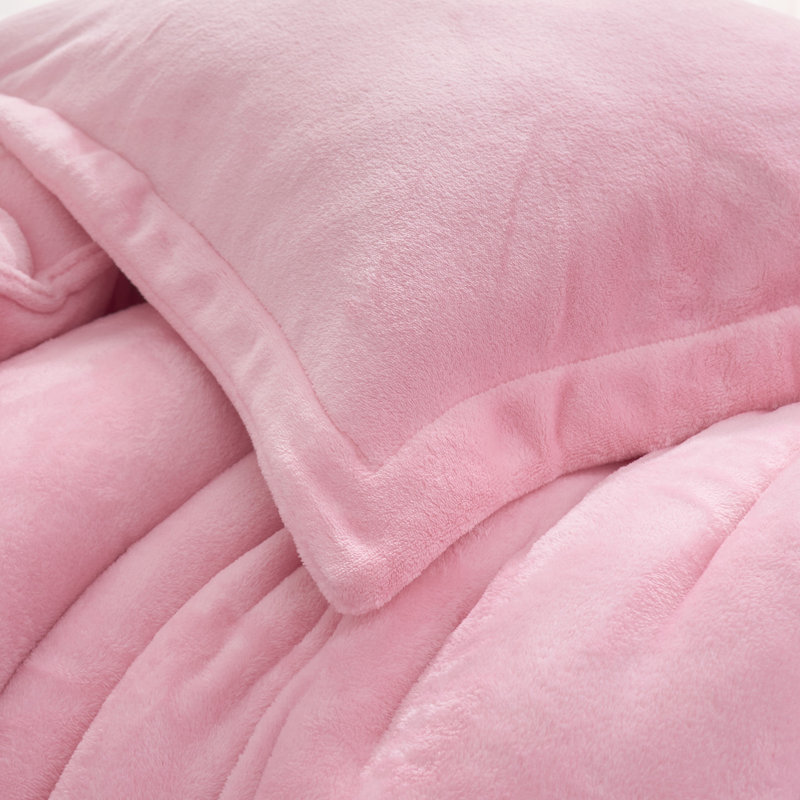 Thicker Than Thick - Coma Inducer® Twin XL Comforter Set - Standard Plush Filling - Cool Pink, Twin XL