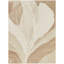 Tapis floral abstrait beige Alamanda-1474102399