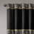 Aubrey Jacquard Black Curtain Panel Pair 50x95"-1609817533-1609817535