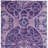 Kouerga Hand Tufted Wool/Viscose Geometric Rug in Purple-1396584047