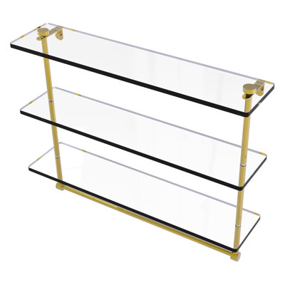 Gober 3 Piece Tiered Shelf with Towel Bar
