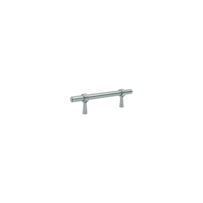 Poignée réglable Deltana P310U26D 4-3 / 4 po en chrome brossé, Chrome brossé