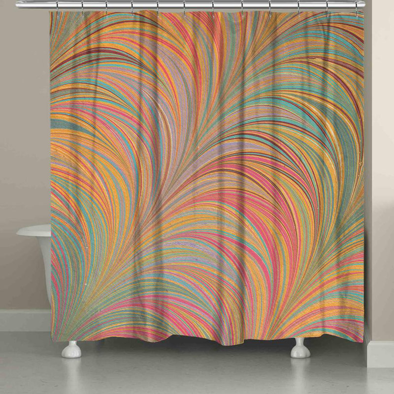 Hartzler Abstract Shower Curtain
