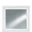 Miroir blanc marbré