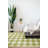 Hooppole Vinyl Checkered Indoor Rug-323685547