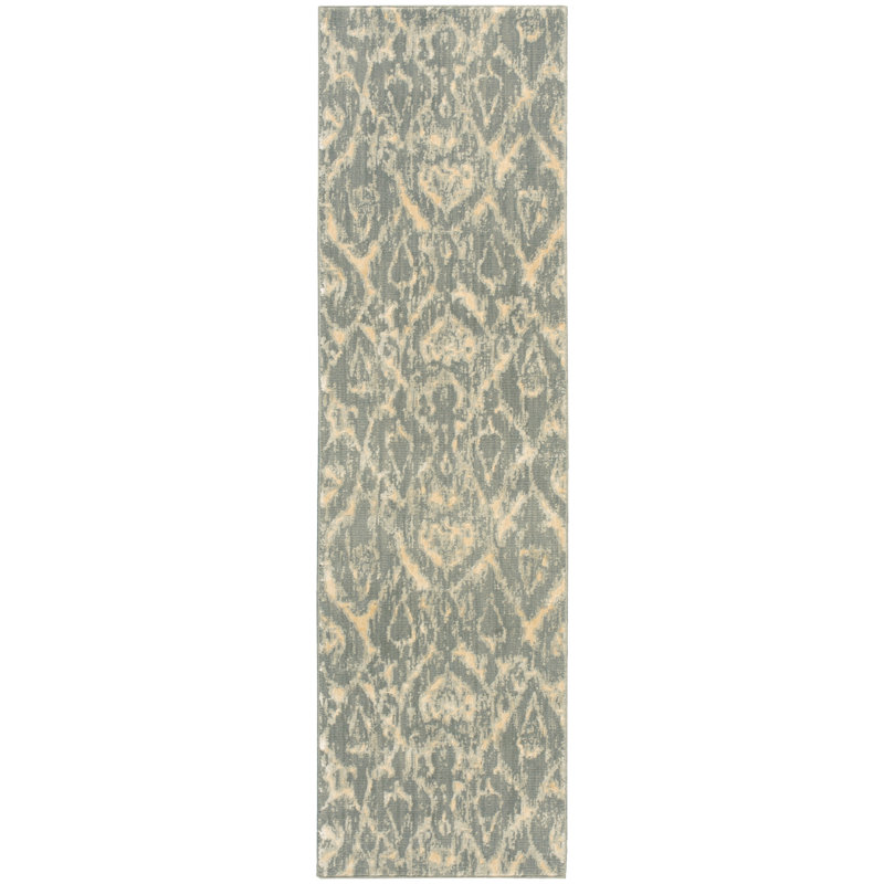 Huntingtown Ikat Indoor Rug, Runner 2'3" x 8'