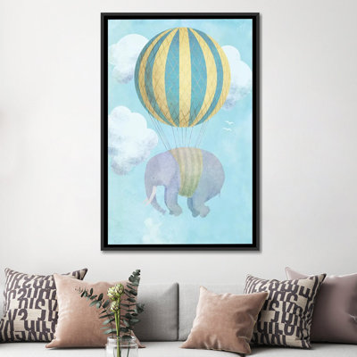 «Up and Away», impression sur toile