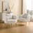 Chrystina 28.74'' Wide Tufted Velvet arm chair-1547535741