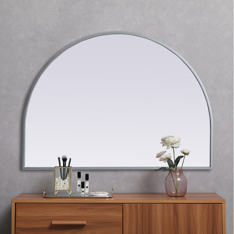 Miroir mural Sabine, Argent, 24 po x 33 po