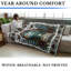 Jeté en coton Pure Country Weavers
